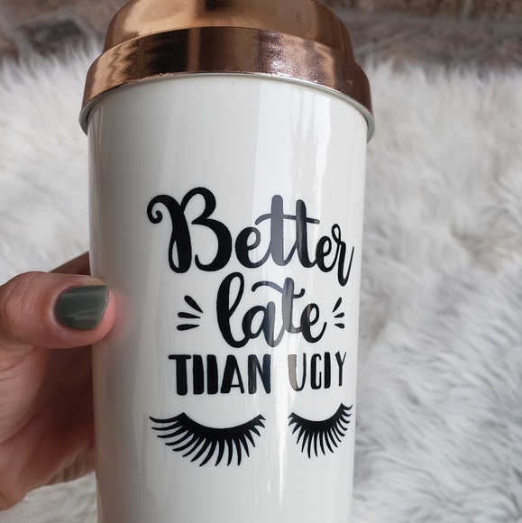 Better Late than Ugly Chic Travel Mug - Picture 4 of 4